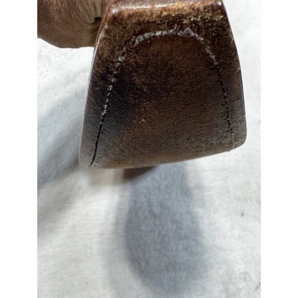 OLD GRINGO RARE Python Skin Western Cowgirl Boots Aqua Mint Green 8.5B Baroque - Picture 9 of 12